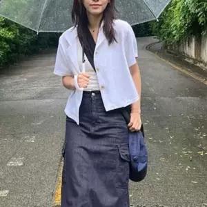 여름자켓 크롭 반팔자켓 여름 자켓 여성 클래 WFLQVK0