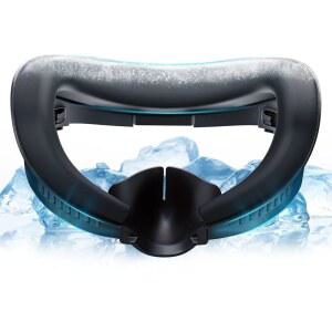 메타 퀘스트 3S와 호환되지 않는 3용 DESTEK 쿨링 페이스 패드 인터페이스, 교체용 아이스 실크 및 쿨 젤 쿠션 2개 포함