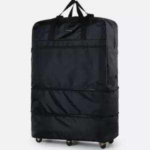 고품질 확장 이민가방 2단 대형 캐리어 기숙사 가방 블랙 (WFKJZZK)