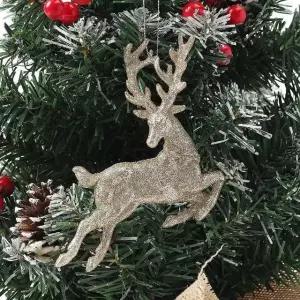 골드 루돌프 장식품 홈파티 장식 크리스마스 오너먼트 (WFKJK2A)