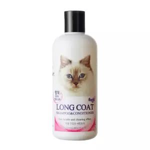 실크보습 장모용 허브 컨디셔너 겸용 얼룩 고양이샴푸 피부 민감성 순수한