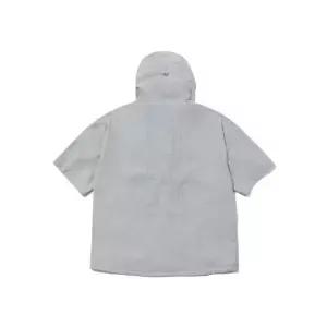 후드티 VQA BA242WT001LG 후디 오버핏 반팔 아노락 (라이트 그레이)