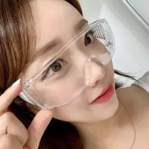 투명고글 물놀이고글 축제준비물 고글 보안경 자 (WFKJXWO)