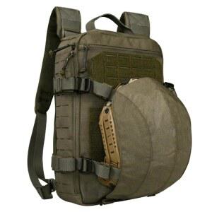 전술 에어소프트 헬멧 및 장비 배치 백팩