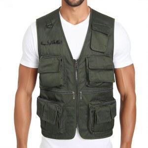 리수헤필 남성 u2019s 낚시 조끼 여름 야외 작업 사파리 여행 사진 멀티 포켓