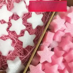 별모양완충재 박스 혼합 칼라 오각별 완충재 포장재