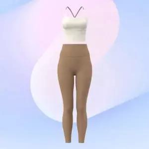 헬스옷 모던 바디핏팬츠 운동나시 스포츠웨어 운동복 우먼탑 (WFKK7PW)