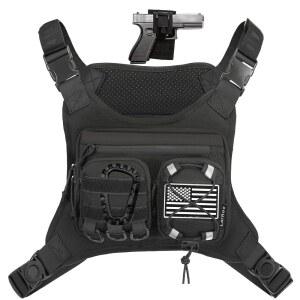 라르쿠 스포츠 가슴 홀스터 가방 EDC 파우치 IFAK 팩 달리기용