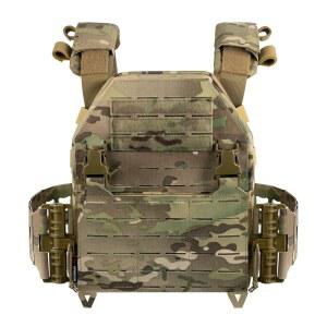 PALS 시스템이 장착된 야케다 전술 훈련 조끼 - 사냥을 위한 조절 가능한 스트랩 퀵 릴리스 버클