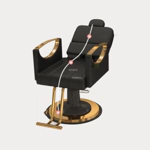 골든 이발 의자 전문 미용실 심플한 살롱 가구 리프트 회전식 헤어드레싱