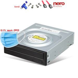 cd 리더기 롬 외장 Pioneer 데스크탑 컴퓨터 DVR S21WBK 사용 블랙 DVD 레코더 SATA 내장 RW x24 ROM 드라이브