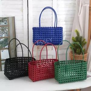 가방 액세서리 레드 사우나 대형 물빠지는 수영바구니 물빠짐 백