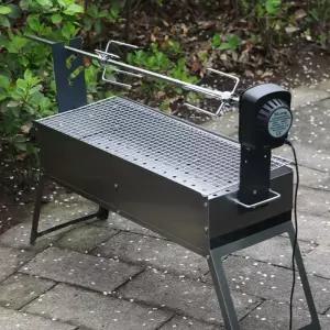 자동회전 바베큐그릴 통닭 스토브 장작구이 숯불 그릴 대형 통삼겹살