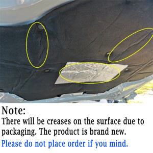 자동차 방음 매트 프론트 엔진 절연 단열 G02 커버 흡음재 열 코튼 BMW 2018 풍절음 후드 X3 G01 패드 X4