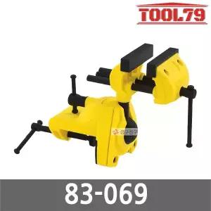 스탠리 83-069 MAXSTEEL 멀티 앵글 바이스 회전형 탁상용 바이스 고정공구