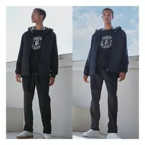 리베레츠 남성퀼팅기모트레이닝셋업점퍼+티셔츠+팬츠 716852