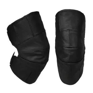 Udoarts-조절 가능한 탄성 스트랩이 있는 무릎 보호대, (여름 소 가죽 버전)(1 쌍)