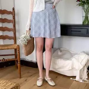 고품질 패턴 온나핏 새틴스커트 머메이드스커트 플레어 (WFKL1NT)