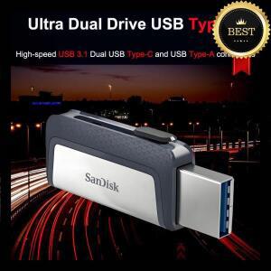 SanDisk SDDDC2 Ultra 듀얼 드라이브 USB Type-C 64GB/128GB/256GB 스마트폰/PC용 최대 150MB/s의 고속 3.1