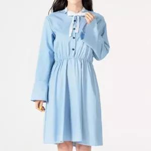 JJM-SS281 여자레이스넥긴팔원피스 (WFKLBLL)