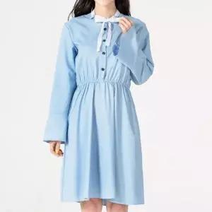 JJM-SS281 여자레이스넥긴팔원피스 (WFKLBLL)