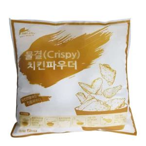 크리스피 후라이드 치킨 파우더 물결 치킨 파우더 5kg 1개