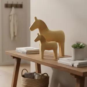 달라호스 목각인형 말모형 조각상 현관 인테리어 소품 오브제 빈티지 장식