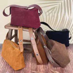 /어반백 여성숄더/쇼퍼백 여성 가죽 스웨이드 숄더백URB_NB16