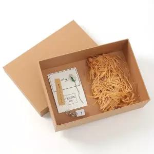 선물 상자 포장 크라프트 케이스 쇼핑백세트