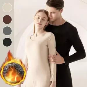 [하프클럽/]커플 방한 세트 스타일 남성 여성 기모 타이즈 방한