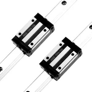[2개입] HGR20/HGH20 150mm / 5.9인치 선형 슬라이딩 레일 가이드 3D 프린터 CNC 기계 및 라우터용 HGH20CA