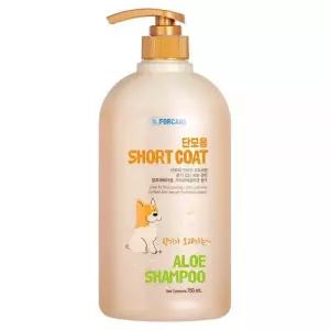 포켄스 강아지 샴푸 단모용 순한 보습 수분 알로에 750ml