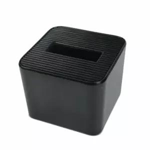 테이블냅킨 보관함 검정색 냅킨통 수납 케이스 깔끔한 테이블 용품 (WFKLOQO)