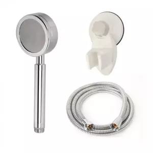 ( )알루미늄 샤워기 고급메탈호스 B세트 2m 샤워기헤드 거치대 호스 줄 샤워부스 욕실 부속품 목욕탕 수압
