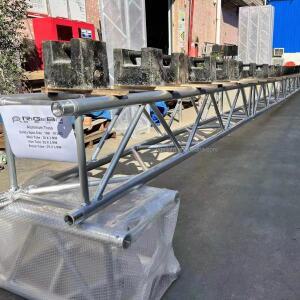 290*290mm 300*300mm 스피곳 알루미늄 유로 루프탑 텐트 사각 트러스 (무대 행사 파티 대여용)