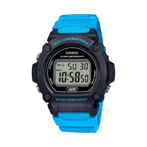 [카시오]카시오 W-219H-2A2 스포츠 남성 우레탄 전자시계