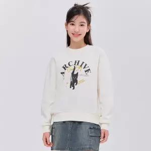 [보리보리/오션스카이]여아 캐릭터 그래픽 맨투맨 티셔츠-FAJG5155B0A