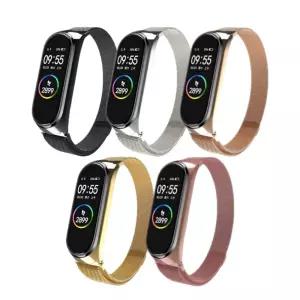 [모두쇼핑]샤오미 미밴드5/6 스트랩 메탈 마그네틱 샤오미밴드 샤오미미밴드 샤오미미밴드5 샤오미미밴드6