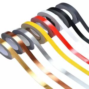 접착식 띠벽지 단색 스티커 금색 15컬러 몰딩 두꺼운 길이 인테리어 리폼