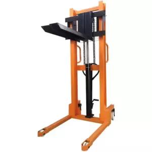 수동 핸드스태커 소형 유압 작키 운반기 포크 크레인