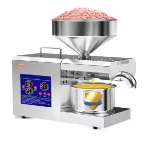 온도 조절 기계 참 땅콩 짜기 들 짜는 기름 스테인레스 착유기 채유기