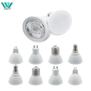 1-10PCS LED 스포트라이트 전구 E27 E14 MR16 GU10 AC220V 6W 24/120 학위 빔 각도 높은 루멘 실내 에너지