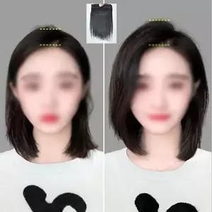 키밍 헤어 뽕 볼륨 부분가발 피스 정수리 가발 10CM (KYR-WBDC5A6)