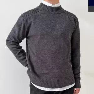 신상 니트셔츠 긴팔티 니트티 여름 라운드니트 겨울 (WFKLDQA)