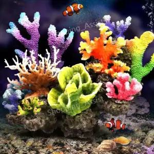 어항 어항장식 수족관 인조 산호 장식품 에스티 어항용품 달팽이 열대어수