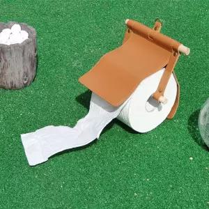 감성캠핑 필수품인 스티치 스타일 캠핑 휴지걸이/욕실/화장지/거실/휴지/걸이/무타공/화장실/티슈/부착