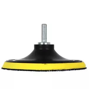 125mm 찍찍이타입 패드 5Y1 찍찍이 왁스 샌딩패드 M10(드릴용 * 연마 자동차 광택 아답타포함)