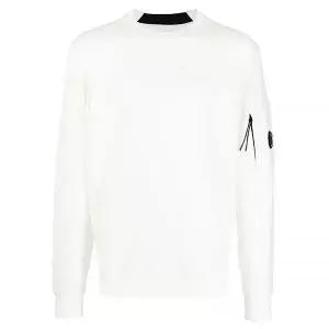 [CP컴퍼니]25FW CP컴퍼니 렌즈 맨투맨 RCCMSS713A 103 화이트