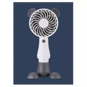 핸디 선풍기 부츠 베어 (그레이)외출용 휴대용 미니