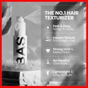 남녀공용 바다소금 헤어스프레이, 오래 지속되는 텍스처링 볼륨 부스터, 푹신한 웨이브 스타일링 파우더,